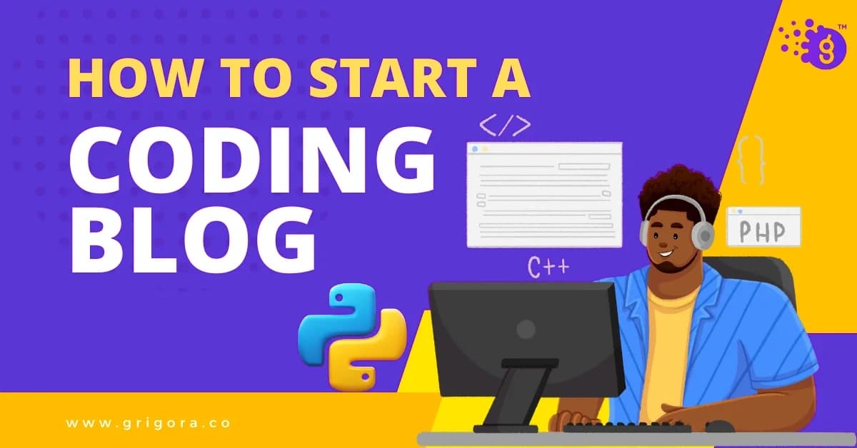 how to start a coding blog