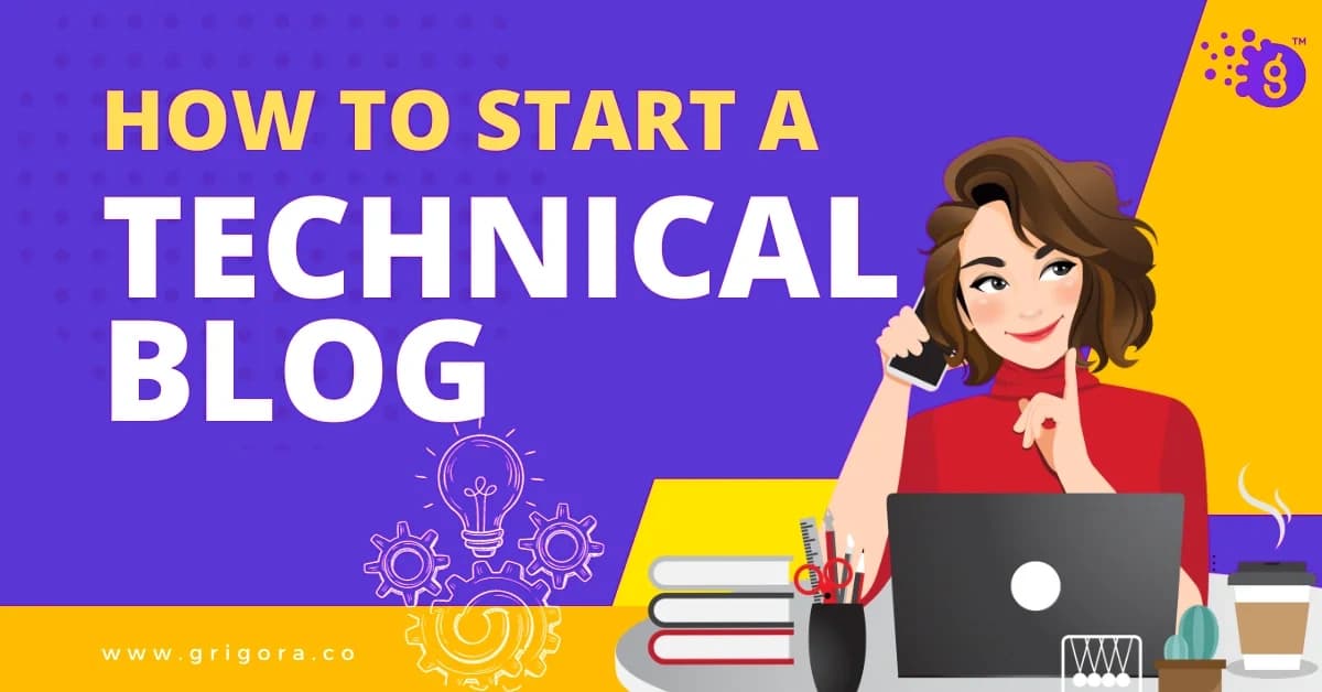 how to start a technical blog