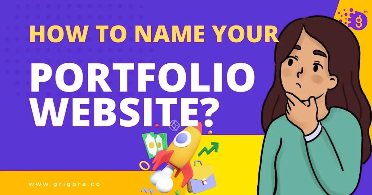 name your portfolio website
