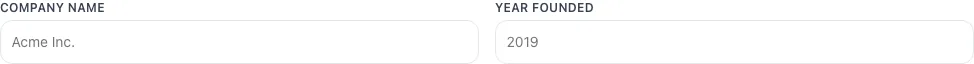 Empty About Us Page Generator before any input