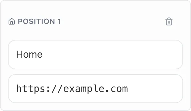 Empty Breadcrumb Schema Generator before any input