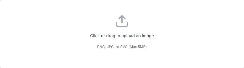 Empty Favicon Size Generator before any input
