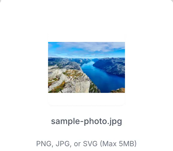 Favicon Size Generator with input filled in