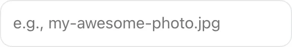 Empty Image Filename SEO Checker before any input