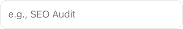 Empty Internal Link Text Suggestions before any input