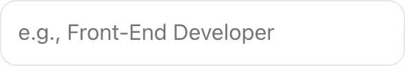 Empty Job Posting Schema Generator before any input