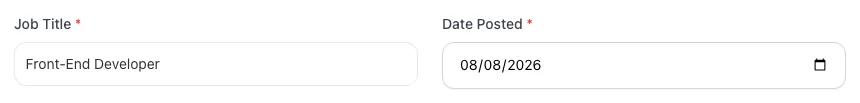 Job Posting Schema Generator showing its result