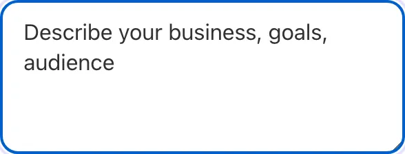 Keyword Prioritization Tool with input filled in
