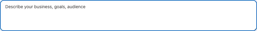 Keyword Prioritization Tool with input filled in