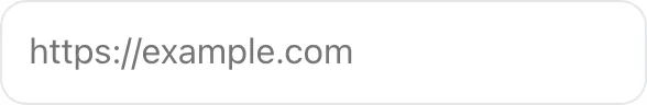 Empty Link Preview Generator before any input