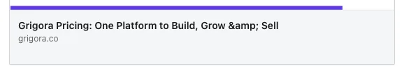 Linkedin Share Preview showing its result