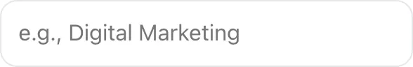 Empty Location Based Keyword Finder before any input
