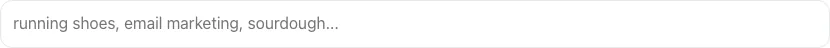 Empty Long Tail Keyword Generator before any input