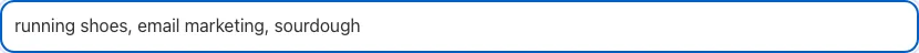 Long Tail Keyword Generator with input filled in
