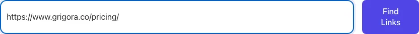 Nofollow Tag Checker with input filled in