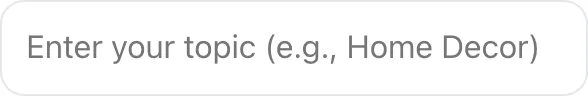 Empty Pinterest Pin Title Generator before any input