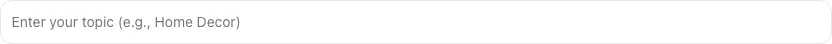 Empty Pinterest Pin Title Generator before any input