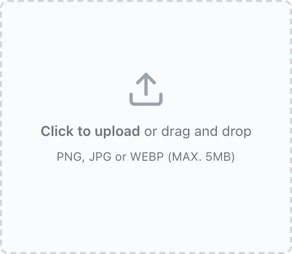 Empty Website Icon Generator before any input