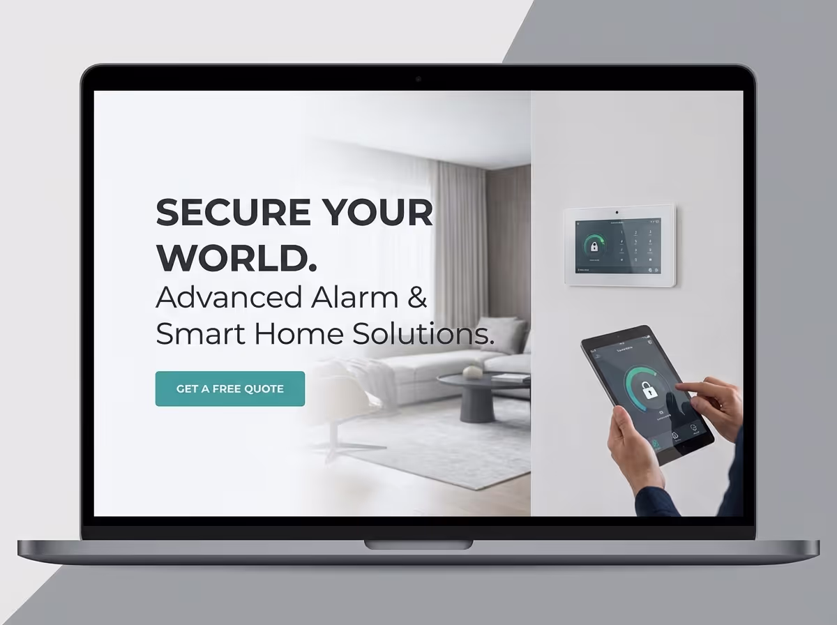 Create Alarm Systems Specialist Today | AI Builder website preview