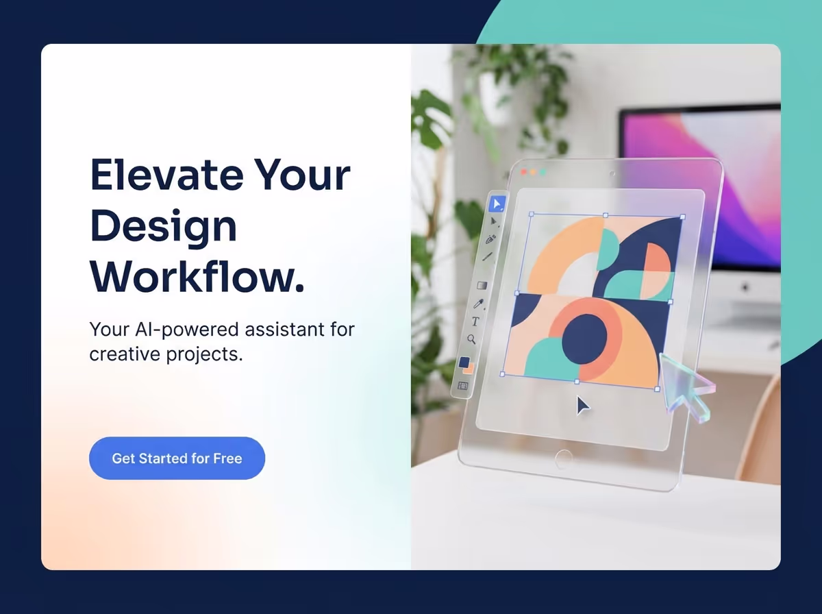 Create Graphic Design Assistant | AI Builder website preview