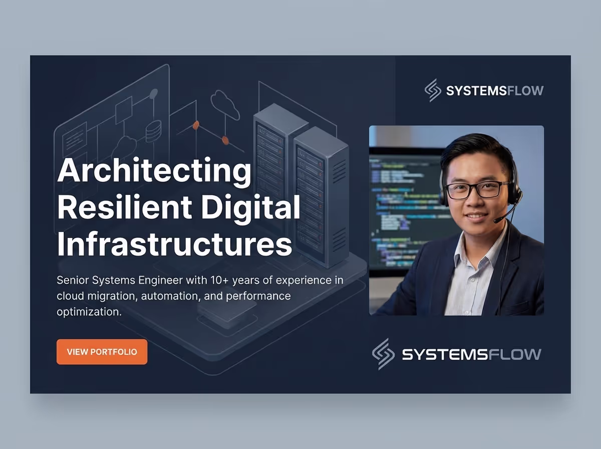 Build Senior Systems Engineer in Minutes | AI Builder website preview
