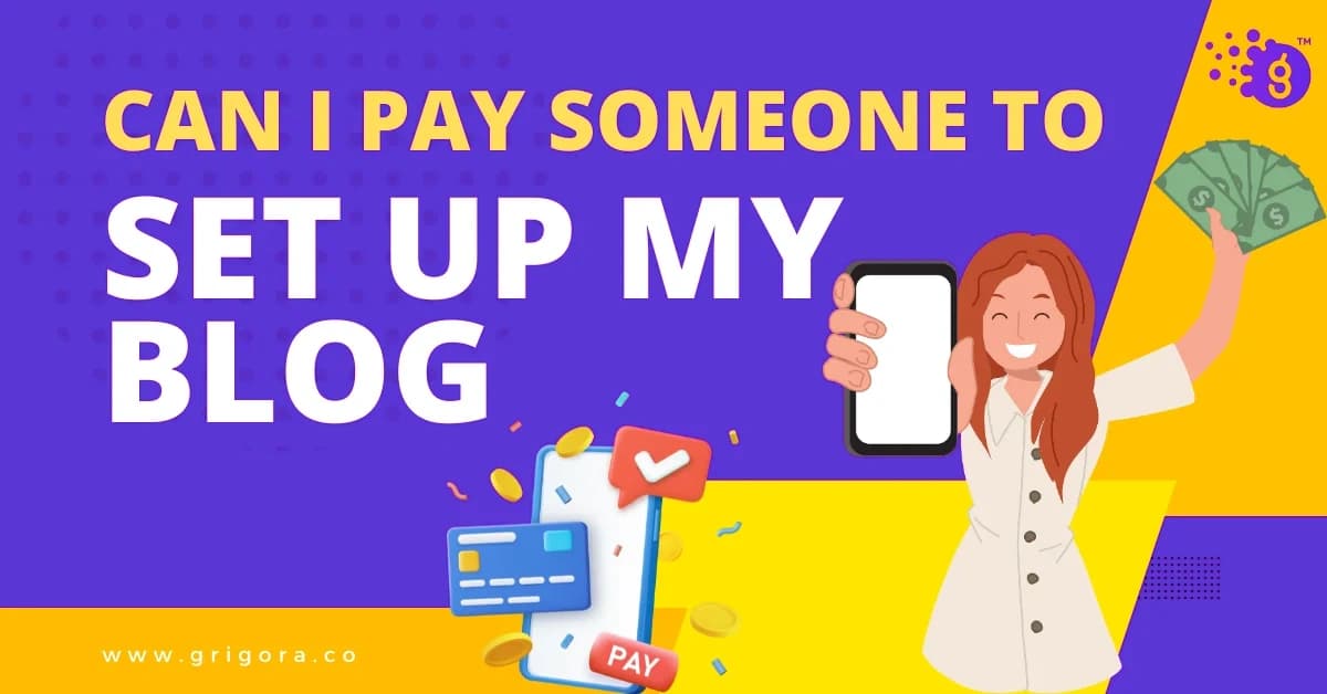 can i pay someone to set up my blog