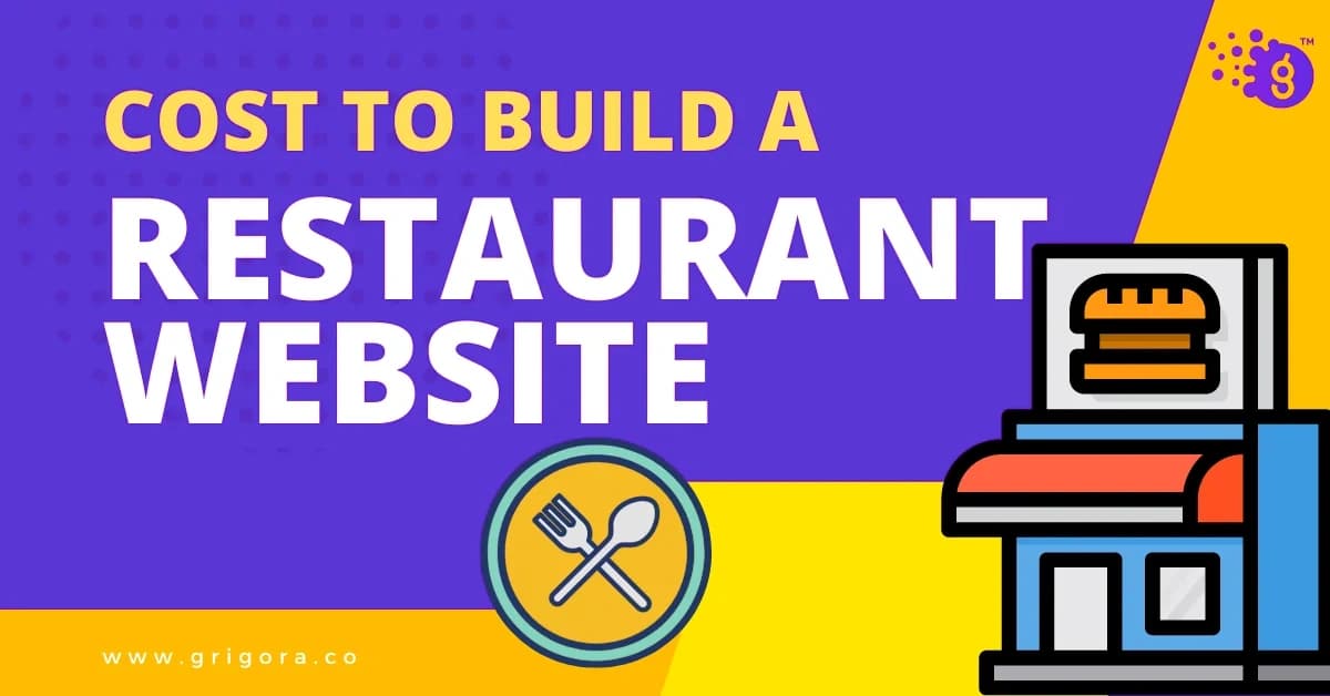 cost of building a restaurant website