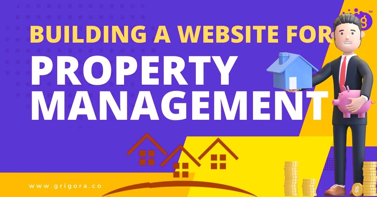 create a property management website