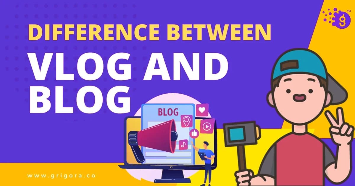 difference between a vlog and a blog