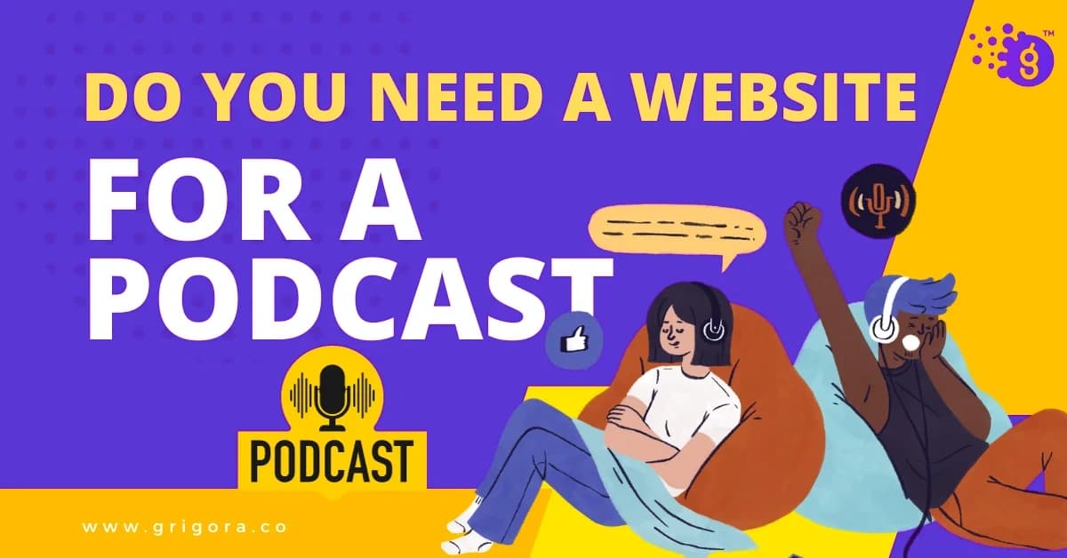 do you need a website for a podcast