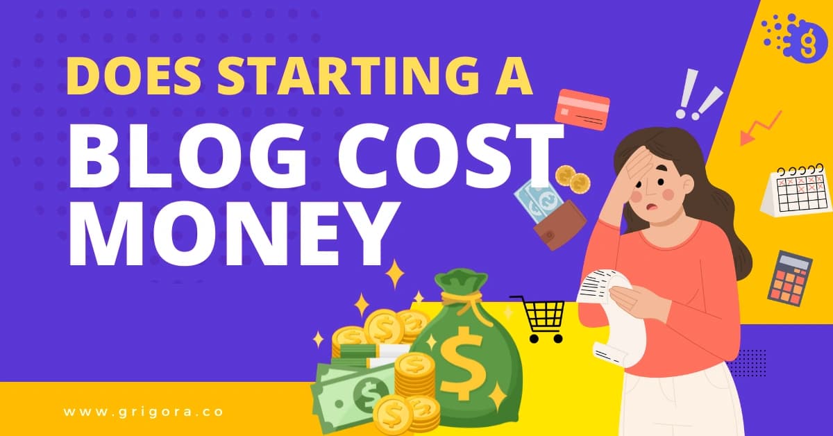 Does Starting a Blog Cost Money