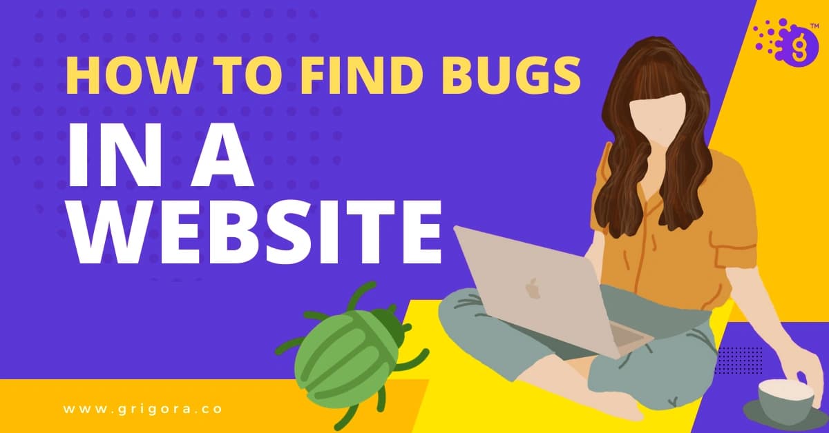 find bugs in website