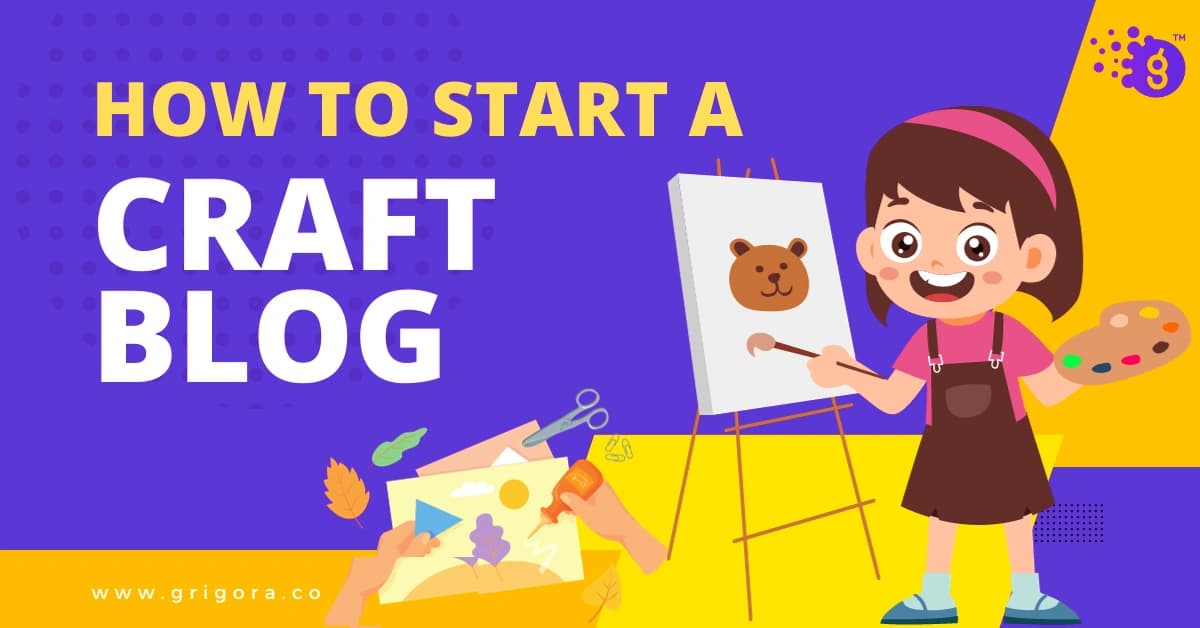 how to start a craft blog