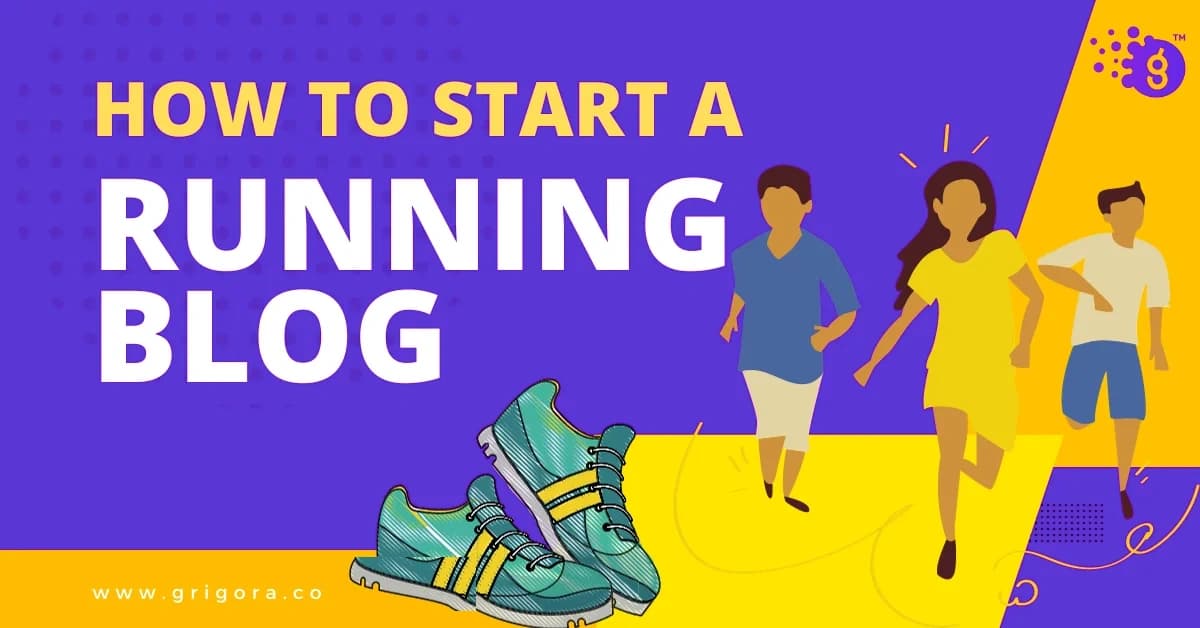 how to start a running blog