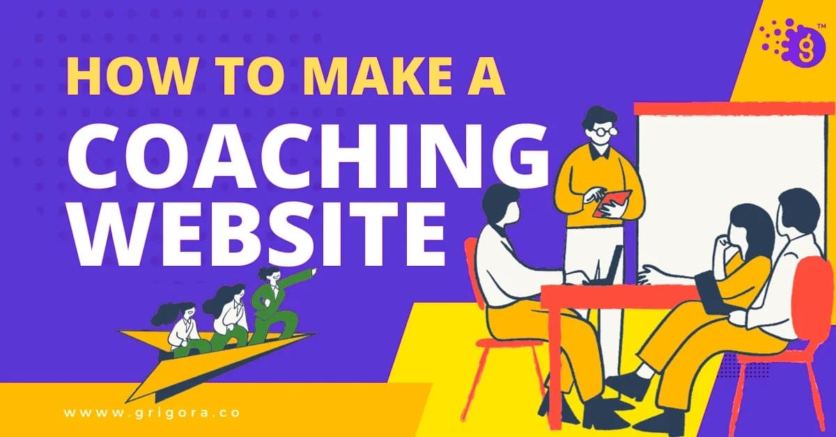 make a coaching website