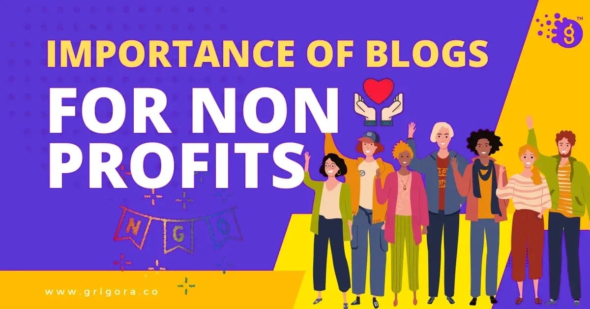 why do nonprofit agencies often include blogs on their websites