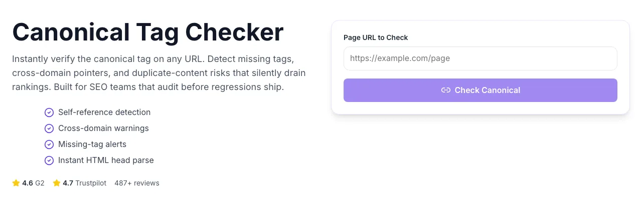 Empty Canonical Checker before any input