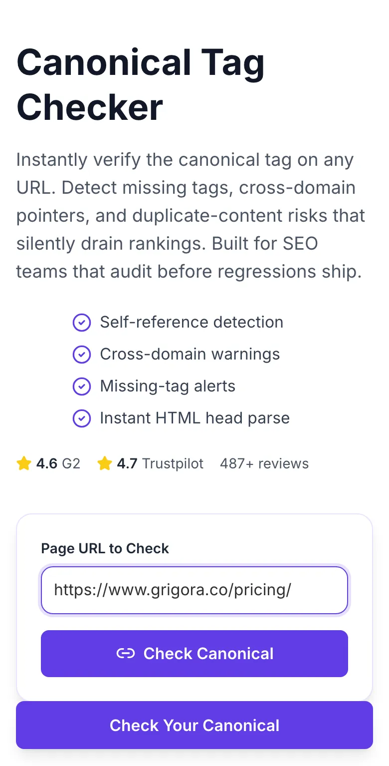 Canonical Checker with input filled in