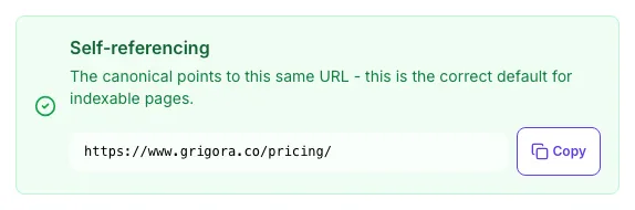 Canonical Checker showing its result