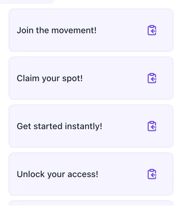 CTA Rewrite Tool showing its result