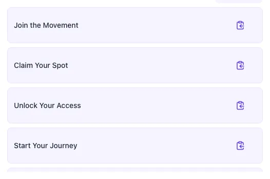 CTA Rewrite Tool showing its result