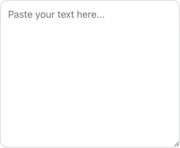 Empty Duplicate Text Finder before any input