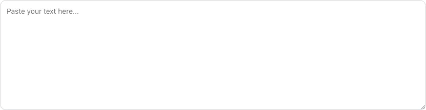 Empty Duplicate Text Finder before any input