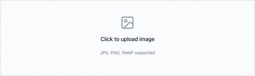 Empty Image Metadata Cleaner before any input