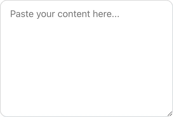 Empty Internal Link Suggestions before any input