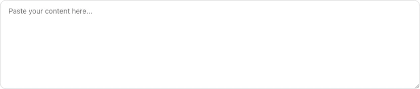 Empty Internal Link Suggestions before any input