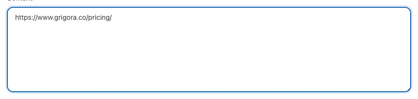 Internal Link Suggestions showing its result