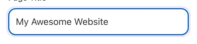 Meta Tag Generator showing its result