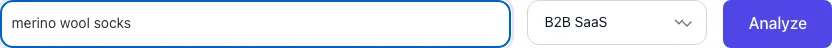 Newsletter Subject Line Tester with input filled in