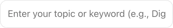 Empty OG Description Generator before any input